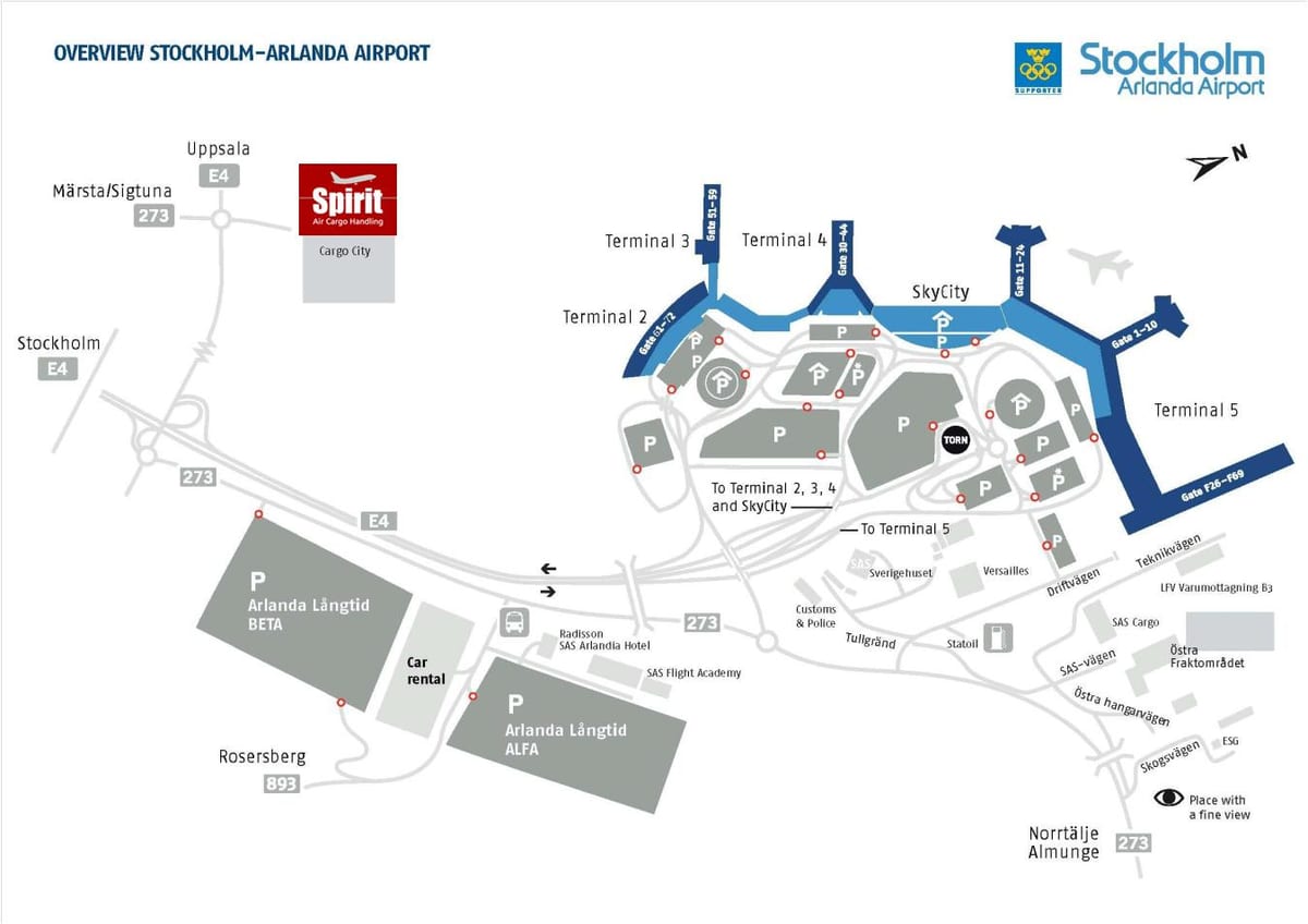 ನಕ್ಷೆ arlanda