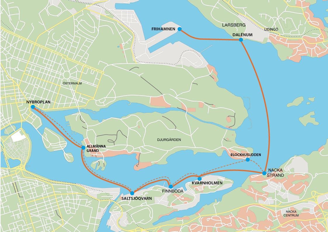 ನಕ್ಷೆ frihamnen ಸ್ಟಾಕ್ಹೋಮ್
